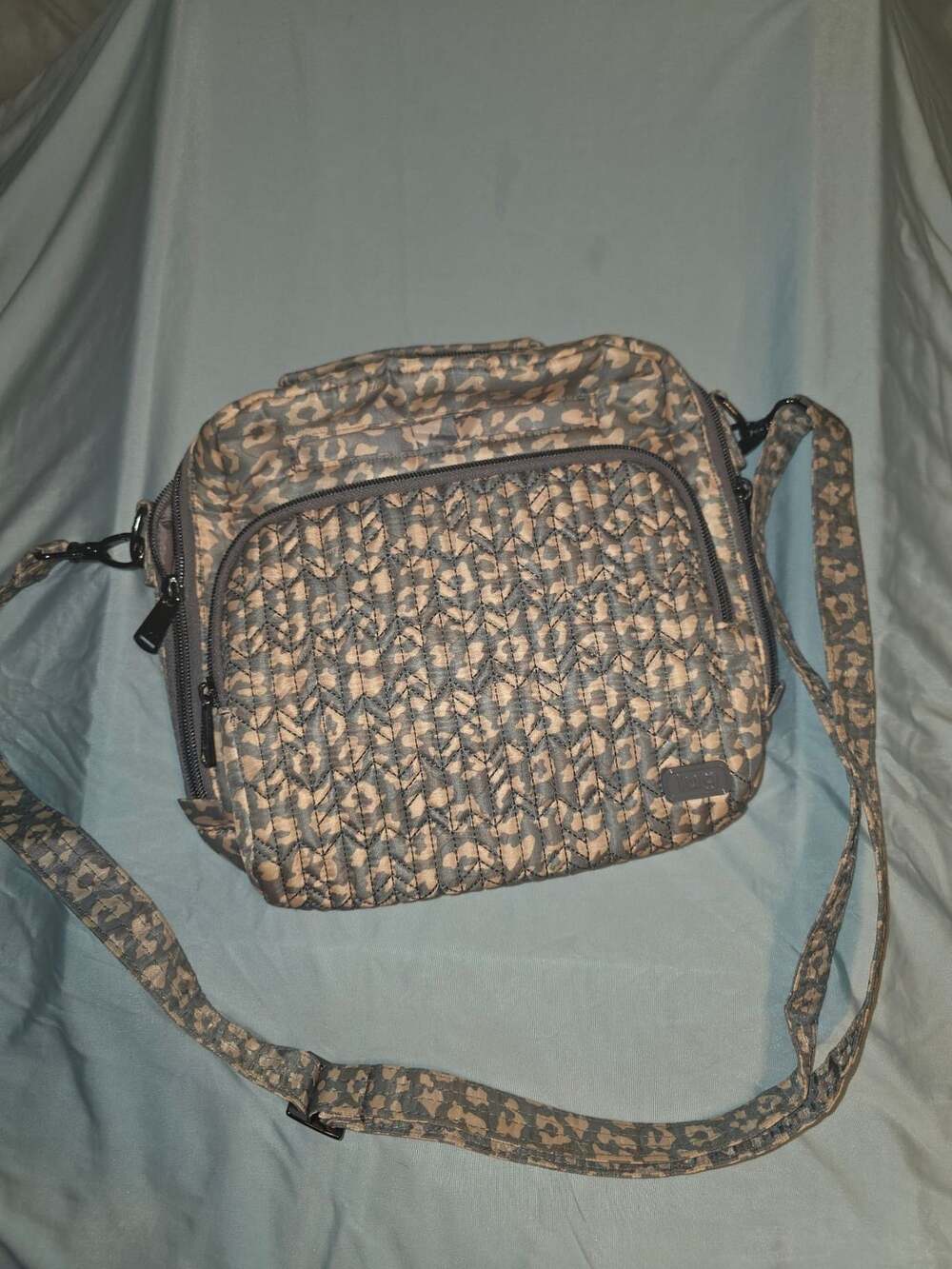 Lug Ranger 2 Crossbody Bag Leopard Gray